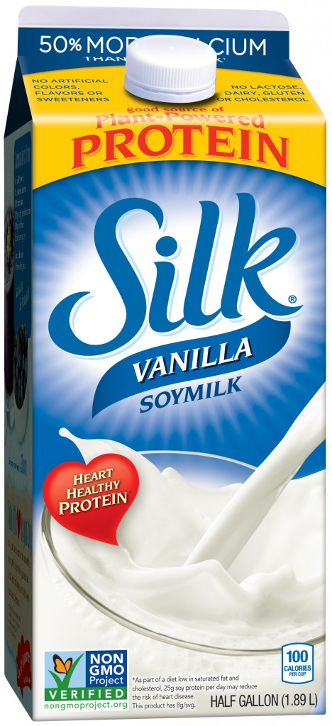 Silk Soymilk Front and Side