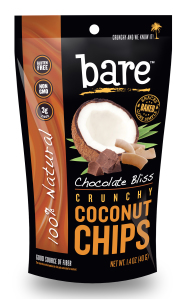 bare Chocolate Bliss Crunchy Coconut Chips